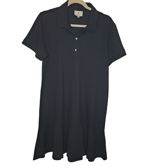 Tuckernuck Black Pique May Polo Dress Sz XL NWOT - Picture 5 of 7